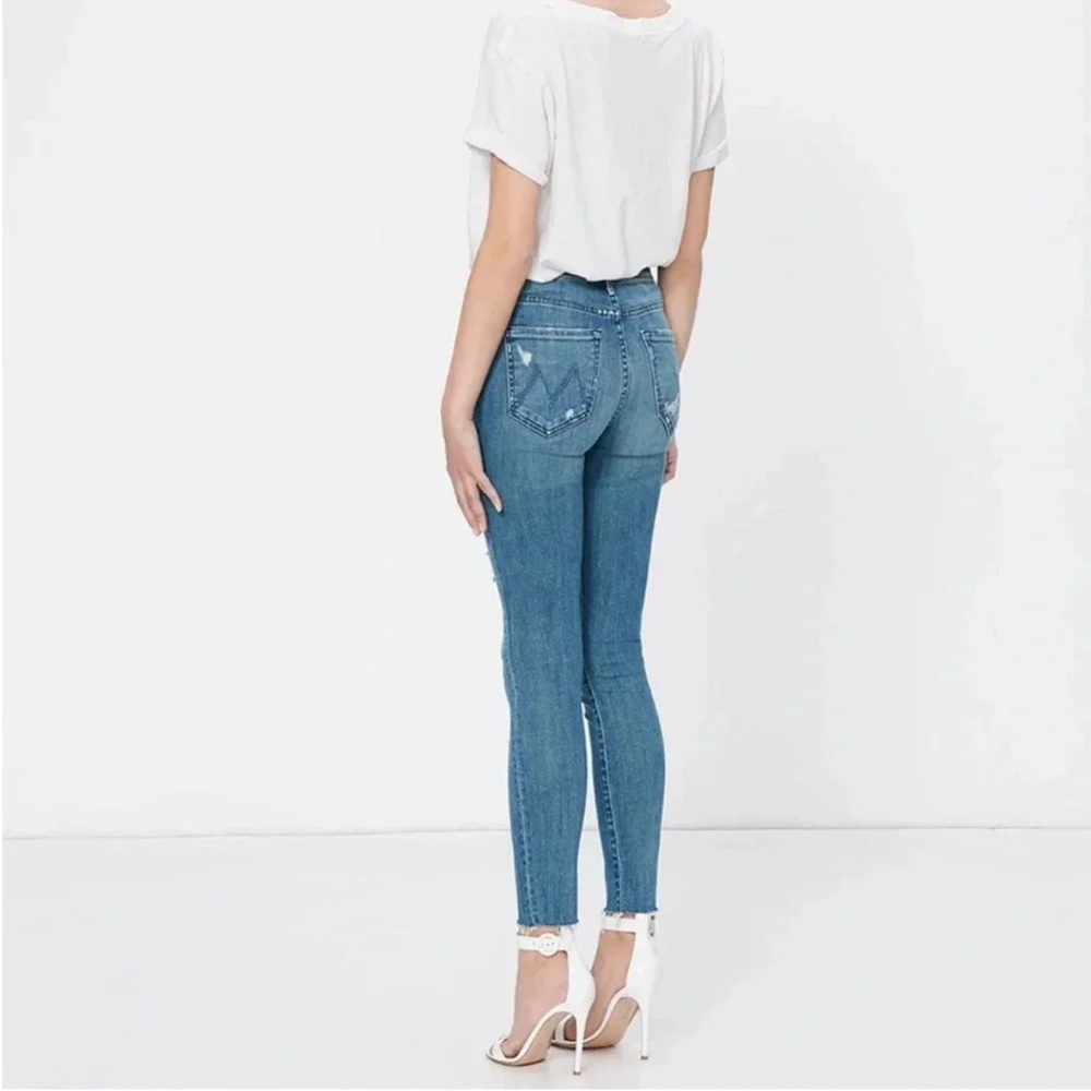 MOTHER The Stunner Ankle Fray Jeans - Picture 2 of 8